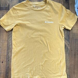 Columbia Golden Yellow Graphic Tee